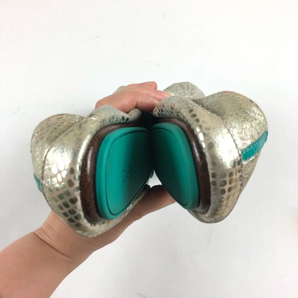 TIEKS Romantic Blush Ballet Flats Sz 9 - Picture 13 of 15